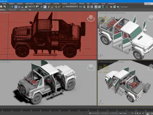 mercedes-benz maybach g65 ld v12 3D Model