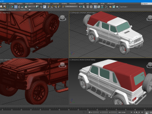 mercedes-benz maybach g65 ld v12 3Dモデル
