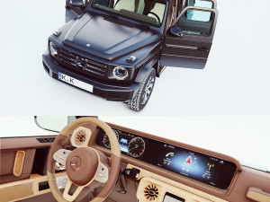 mercedes benz g63 g-class new edition 2019 3D Model