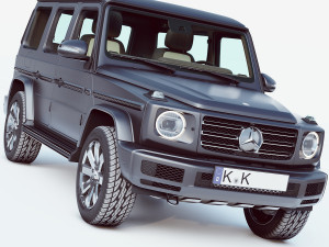 mercedes benz g63 g-class new edition 2019 3D 模型