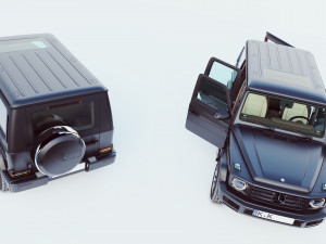 mercedes benz g63 g-class new edition 2019 3D 模型