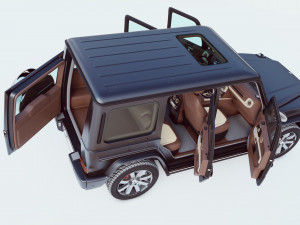mercedes benz g63 g-class new edition 2019 3D 模型