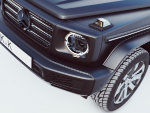 mercedes benz g63 g-class new edition 2019 3D 模型