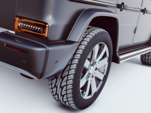 mercedes benz g63 g-class new edition 2019 3D 模型