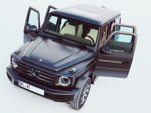 mercedes benz g63 g-class new edition 2019 3D 模型