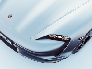 porsche taycan turbo s low poly Model 3D