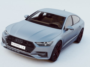 Audi A7 SportBack Model 3D