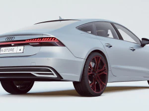 Audi A7 SportBack 3D Model