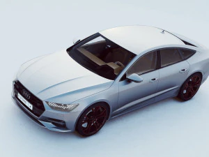 Audi A7 SportBack 3D Model