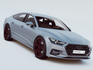 Audi A7 SportBack 3D Model