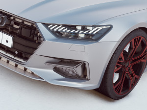 Audi A7 SportBack Model 3D