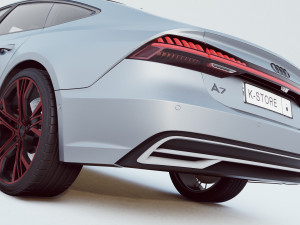 Audi A7 SportBack Model 3D