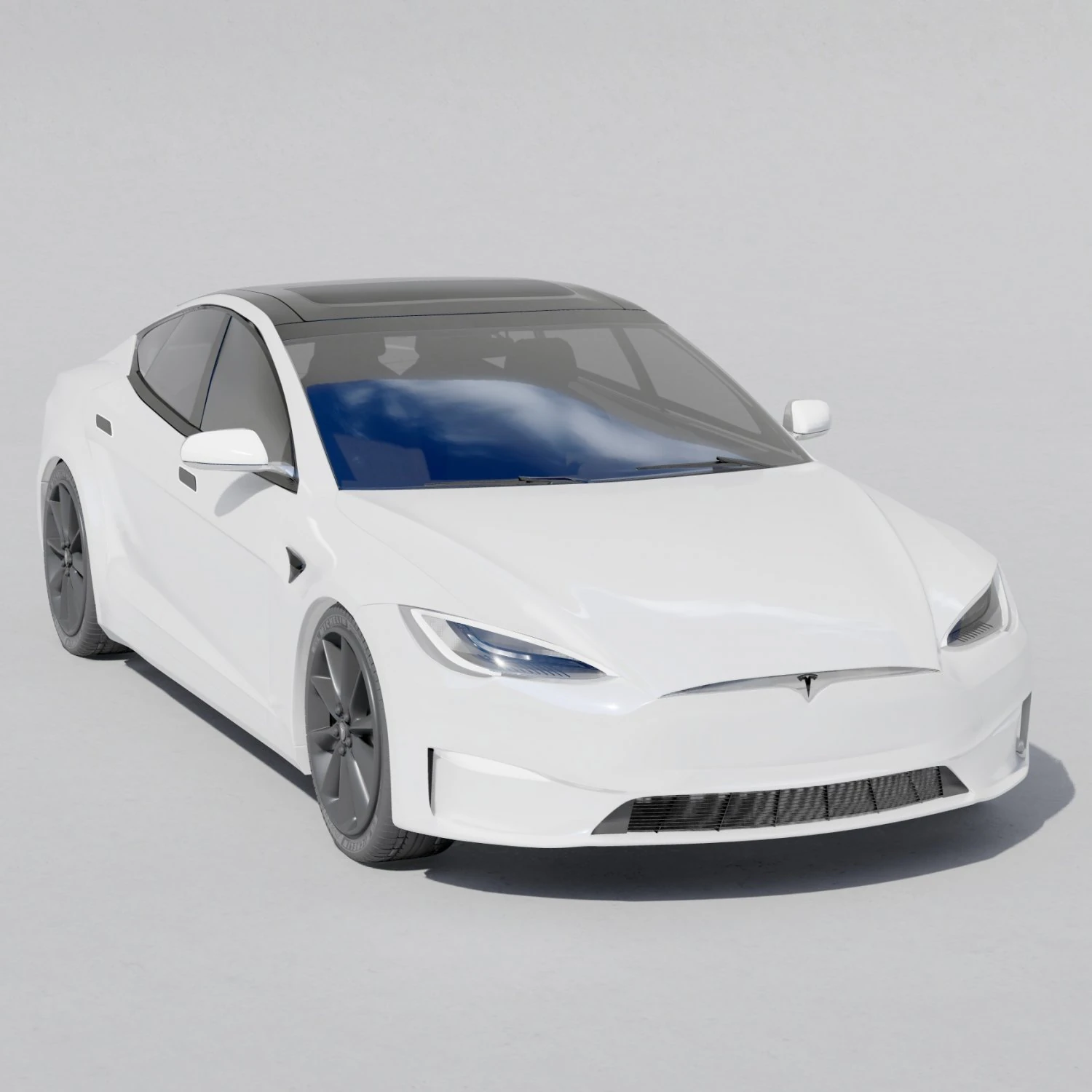 Xadrez Tesla 2021 Modelo 3D .c4d .max .obj .3ds .fbx .stl .blend 