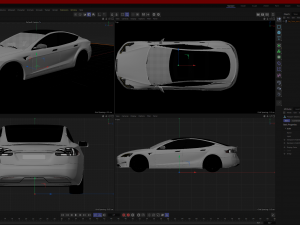 Tesla Plaid 2021 Modelo 3D