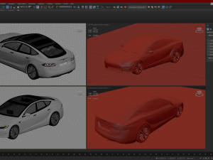 Tesla Plaid 2021 Modelo 3D