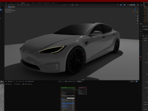 Tesla Plaid 2021 Modelo 3D
