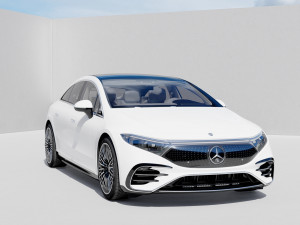 Mercedes Benz EQS 2022 3D मॉडल