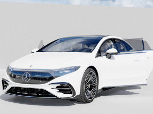 Mercedes Benz EQS 2022 3D 모델