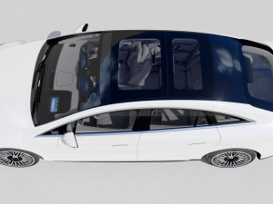 Mercedes Benz EQS 2022 3D 모델