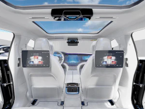 मर्सिडीज बेंज ईक्यूएस 2022 3D मॉडल