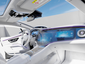 Mercedes Benz EQS 2022 3D 모델