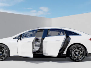 मर्सिडीज बेंज ईक्यूएस 2022 3D मॉडल