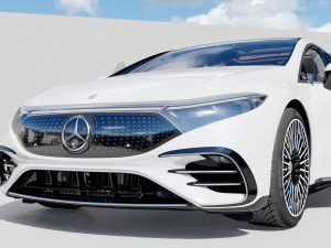 Mercedes Benz EQS 2022 3D 모델
