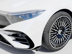 मर्सिडीज बेंज ईक्यूएस 2022 3D मॉडल