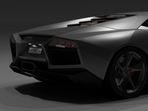 Lamborgini Rventon 3D-Modell