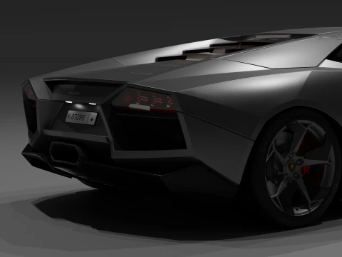 Lamborgini Rventon 3D Model