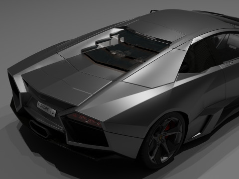 Lamborgini Rventon 3D-Modell