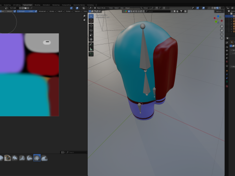 Among Us Character Lowpoly Model 3D