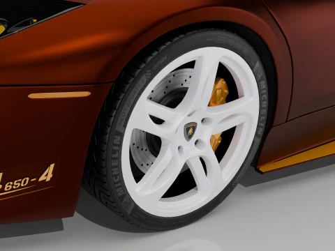 Lamborgini Murcilago LP650 rodster Custom Carbon Edition 3D Model