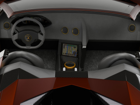 Lamborgini Murcilago LP650 rodster Custom Carbon Edition Model 3D
