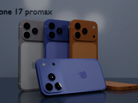 IPhone 17 Pro Max 3D Model