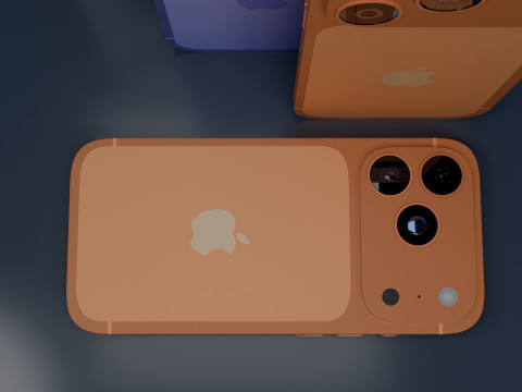 IPhone 17 Pro Max 3Dモデル