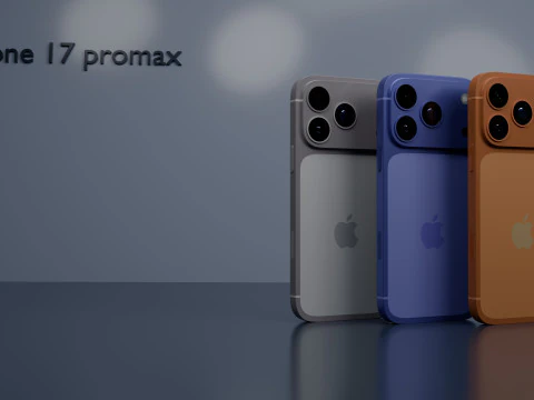 IPhone 17 Pro Max 3D Model