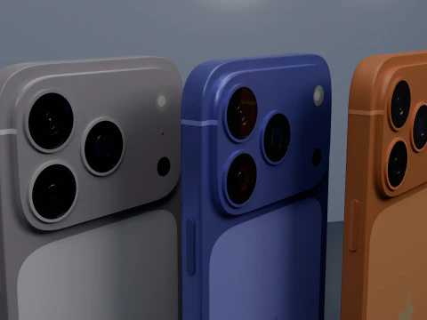 IPhone 17 Pro Max 3D Model