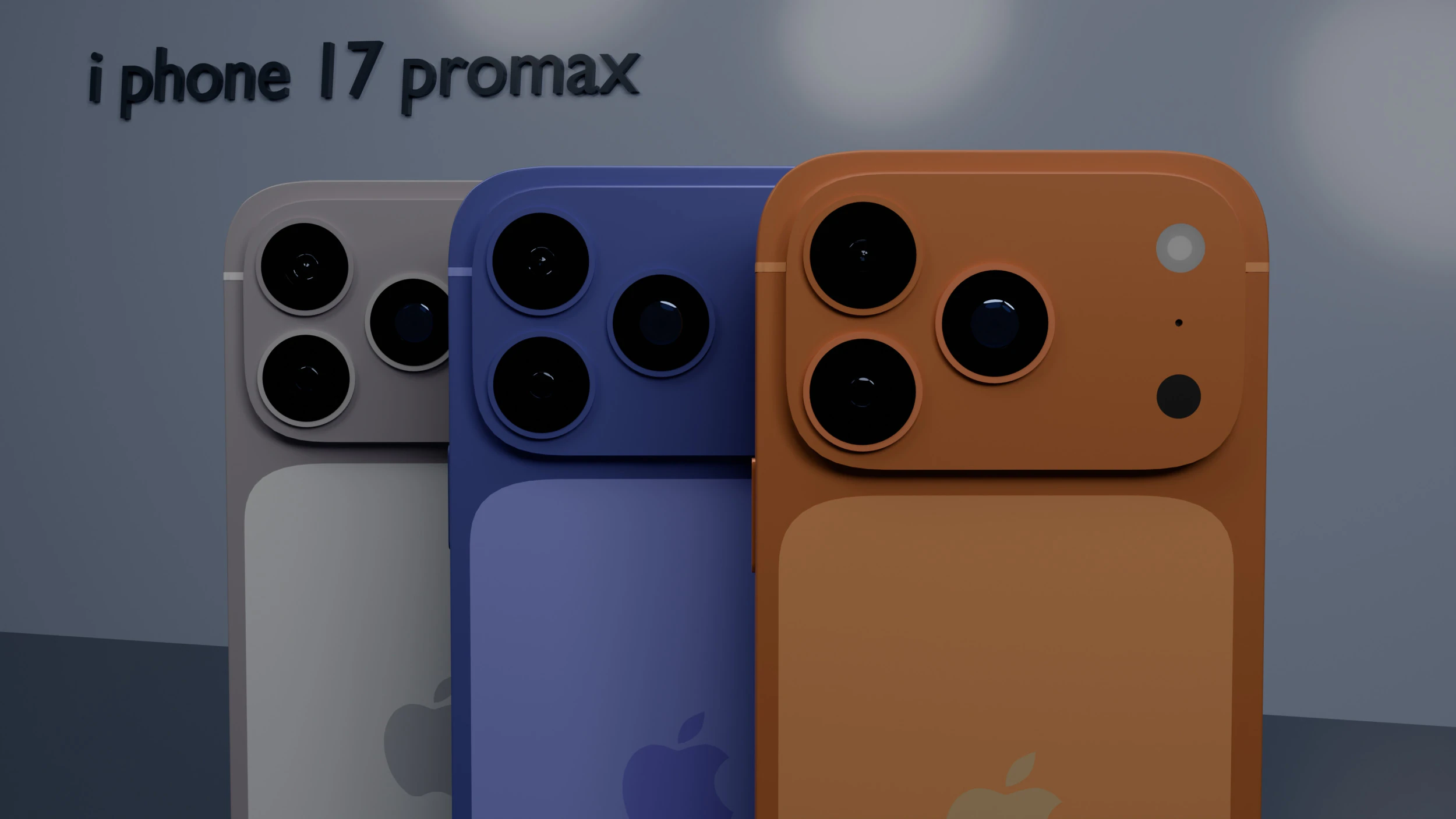 IPhone 17 Pro Max 3D Model .c4d .max .obj .3ds .fbx .stl .blend