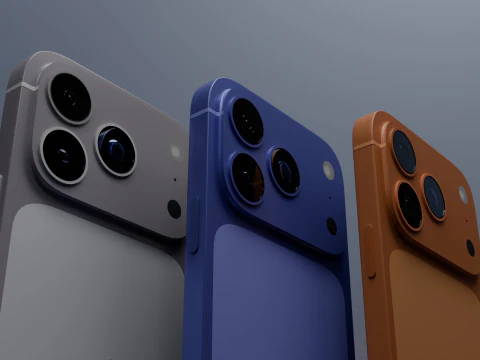 IPhone 17 Pro Max 3D Model