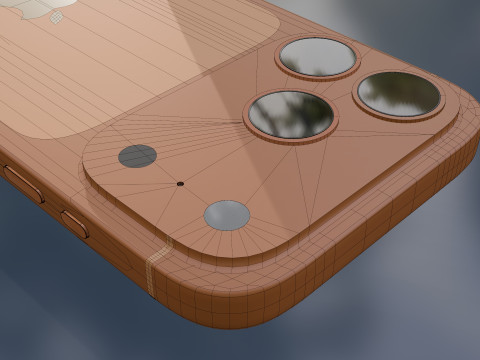 IPhone 17 Pro Max 3Dモデル