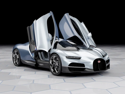 Bugatti Tourbillon 2026 3D Model