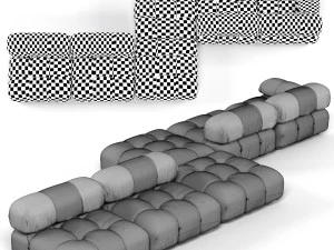 camaleonda sofa 3D Model