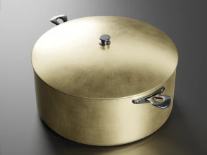 Confezione di pentole da cucina Modello 3D