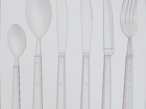 Pacote de facas e talheres de cozinha Modelo 3D