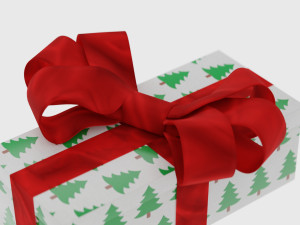 Christmas Tree and Presents Pack 3D Model
