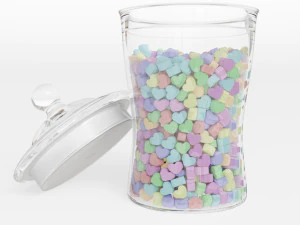 Amor Cora&ccedil;&atilde;o Doce Modelo 3D