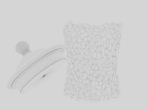 Amor Cora&ccedil;&atilde;o Doce Modelo 3D