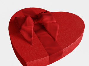 Love Heart Chocolates 3D Model