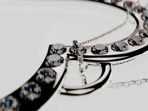 Heart Necklace 3Dモデル